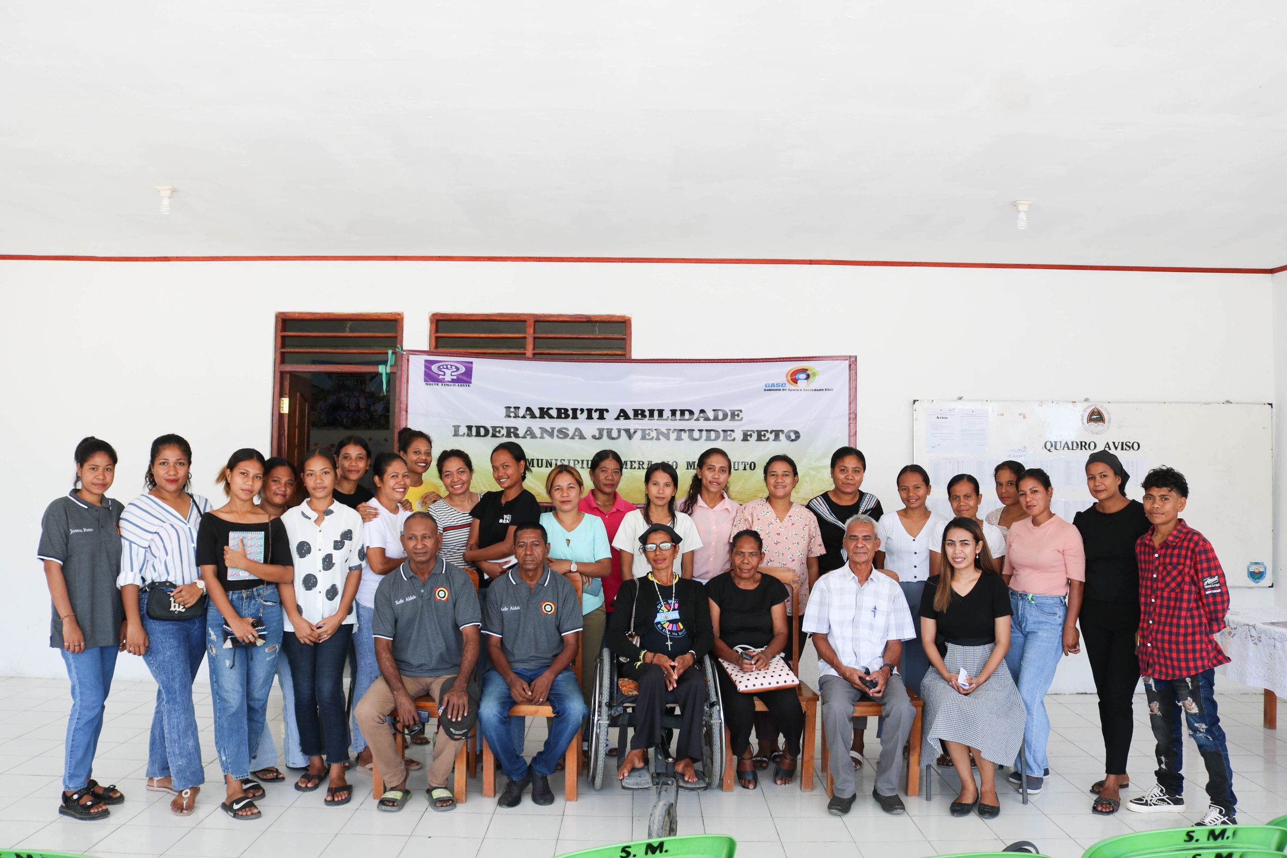 Formasaun “Hakbi’it Abilidade Lideransa Juventude Feto” iha munisipiu Manatuto
